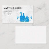 Reinigungsmittel | Marmorboden Visitenkarte (Vorne/Hinten)