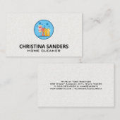 Reinigungsmittel | Reinigungsdienste Visitenkarte (Vorne/Hinten)