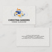 Reinigungsmittel | Reinigungsdienste Visitenkarte (Vorne/Hinten)