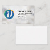 Reinigungsmittel Visitenkarte (Vorne/Hinten)