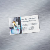 Reinigungsmittel | Warenkorb Magnetische Visitenkarte (Beispiel)