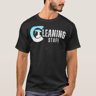 Reinigungspersonal Hauspflege Reiniger Janitor Sau T-Shirt