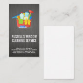 Reinigungsprodukte und -werkzeuge visitenkarte (Vorne/Hinten)