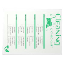 Reinigungsprüfliste, Prüfliste, Zuhause-Reinigung