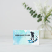Reinigungsschwelle Visitenkarte (Stehend Vorderseite)