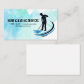 Reinigungsschwelle Visitenkarte (Vorne/Hinten)