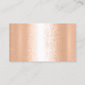 Reinigungsservice Beruflich Visitenkarte (Rückseite)