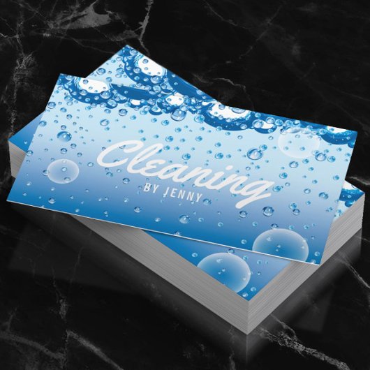 Reinigungsservice Beruflicher Hausmeister Visitenkarte