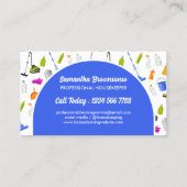 Reinigungsservice Blue House Visitenkarte (Rückseite)