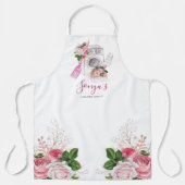 Reinigungsservice Blumengeschäft Schürze (Vorderseite)