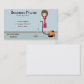 Reinigungsservice Business Card Visitenkarte (Vorne/Hinten)