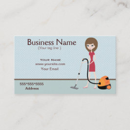 Reinigungsservice Business Card Visitenkarte