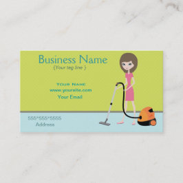 Reinigungsservice Business Card Visitenkarte