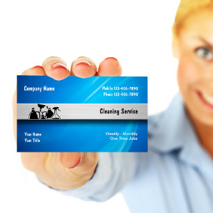 Reinigungsservice Business Cards Visitenkarte