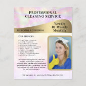 Reinigungsservice Business Custom Foto Modernes Ro Flyer (Vorne)