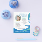 Reinigungsservice Business Modernes, maßgeschneide Flyer (Einzeln)