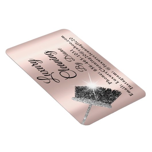 Reinigungsservice Car Magnet Haushaltshaus Behalte (Rechte Seite)