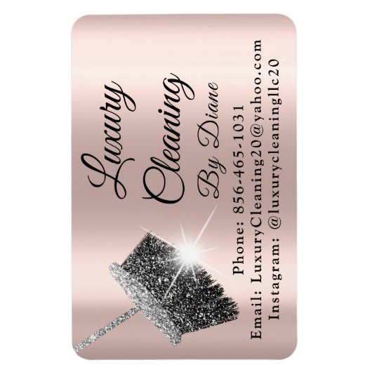 Reinigungsservice Car Magnet Haushaltshaus Behalte (Vertikal)