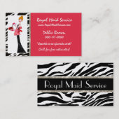 Reinigungsservice Diva Visitenkarten Visitenkarte (Vorne/Hinten)