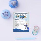 Reinigungsservice Flyer (Einzeln)