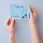 Reinigungsservice Flyer (Gruppe)