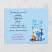 Reinigungsservice Flyer (Hinten)