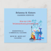 Reinigungsservice Flyer (Vorne)