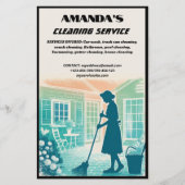 Reinigungsservice Flyer (Vorne)