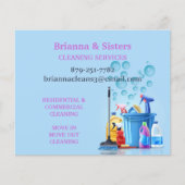 Reinigungsservice Flyer (Vorne)