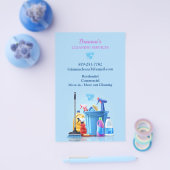 Reinigungsservice Flyer (Einzeln)