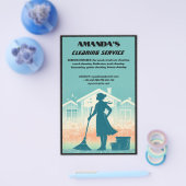 Reinigungsservice Flyer (Einzeln)
