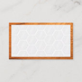 Reinigungsservice | Frauen-Holding-Mop Visitenkarte (Rückseite)