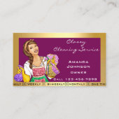 Reinigungsservice für Classy House - Haushaltshilf Visitenkarte (Vorderseite)