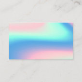 Reinigungsservice für das Klassenzimmer - Haushalt Visitenkarte (Rückseite)