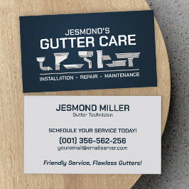Reinigungsservice für Gutter Visitenkarte