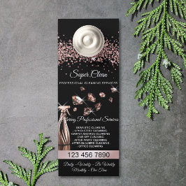 Reinigungsservice für Haushaltshäuser Türanhänger