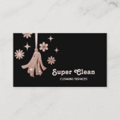 Reinigungsservice für Haushaltshilfe Beruflich Visitenkarte (Vorderseite)