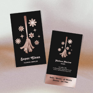 Reinigungsservice für Haushaltshilfe Beruflich Visitenkarte