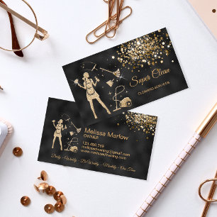 Reinigungsservice für Haushaltshilfe beruflich Visitenkarte