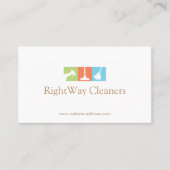 Reinigungsservice für Haustiere Visitenkarte (Vorderseite)