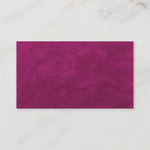 Reinigungsservice für niedliches Teppichdesign Hau Visitenkarte (Rückseite)