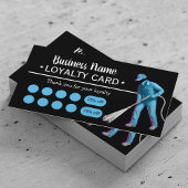 Reinigungsservice für Power mit Druckwaschanlage Treuekarte