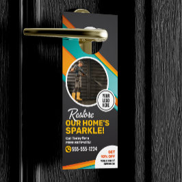 Reinigungsservice für Power- unter Druck Türanhänger