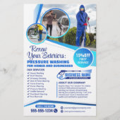 Reinigungsservice für Power Wash Pressure Washhous Flyer (Vorne)