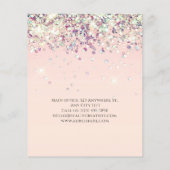 Reinigungsservice-Haus Behaltend Eleganter Glitzer Flyer (Hinten)