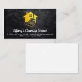 Reinigungsservice | Haus und Zimmer Visitenkarte (Vorne/Hinten)