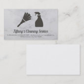 Reinigungsservice | Haushaltshilfe Visitenkarte (Vorne/Hinten)