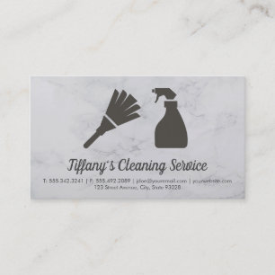 Reinigungsservice Haushaltshilfe Visitenkarte