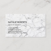 Reinigungsservice Haushaltshilfe Visitenkarte (Rückseite)