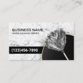 Reinigungsservice Haushaltshilfe Visitenkarte (Vorderseite)